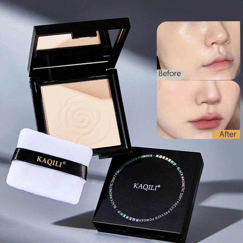 Long-Lasting Matte Finish Makeup Oil Control Concealment Non-Transfer Color Enhancement Touch-Up Setting Powder For Mother's Day