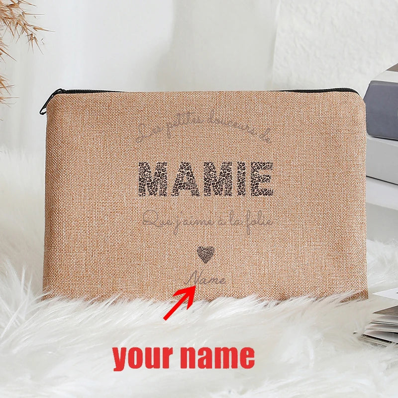 Custom Name Makeup Bag – Perfect Gift for Mom 💖