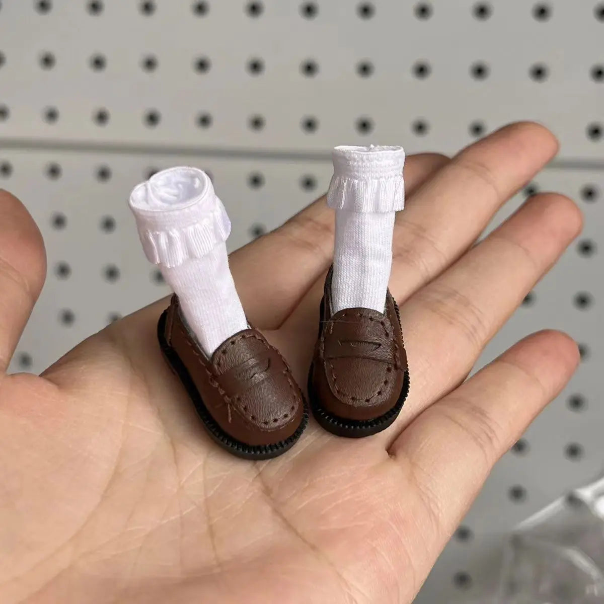 1 Pair Casual Preppy Shoes With Stockings For Blyth OB24 Doll Shoes Decoration Accessories Toys