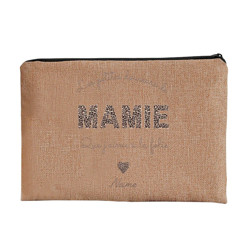 Custom Name Makeup Bag – Perfect Gift for Mom 💖