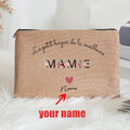 Custom Name Makeup Bag – Perfect Gift for Mom 💖