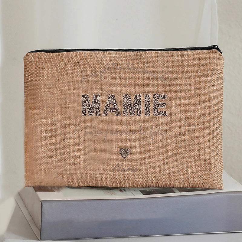 Custom Name Makeup Bag – Perfect Gift for Mom 💖