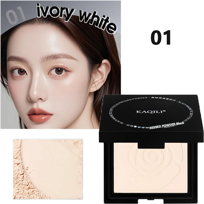 Long-Lasting Matte Finish Makeup Oil Control Concealment Non-Transfer Color Enhancement Touch-Up Setting Powder For Mother's Day