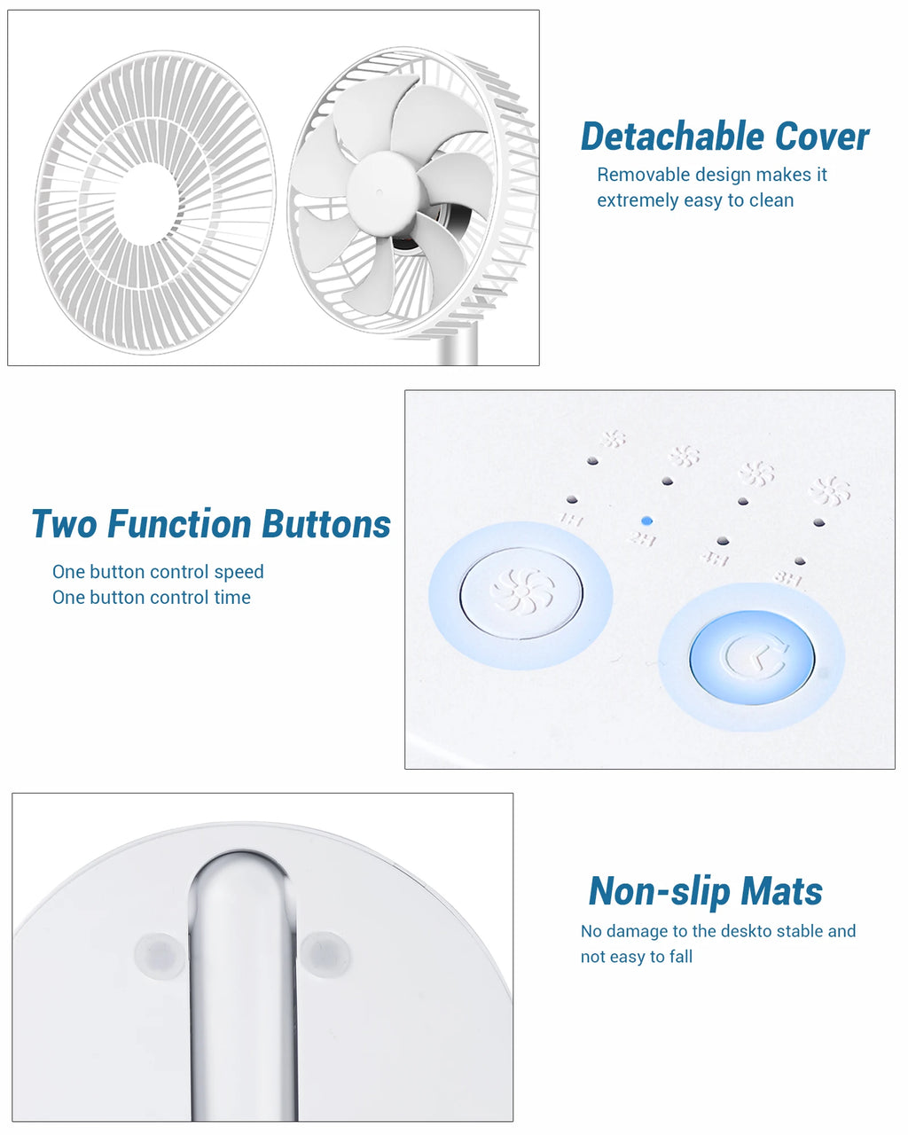 Portable Foldable Fan: Cool Air Anywhere, Anytime!"