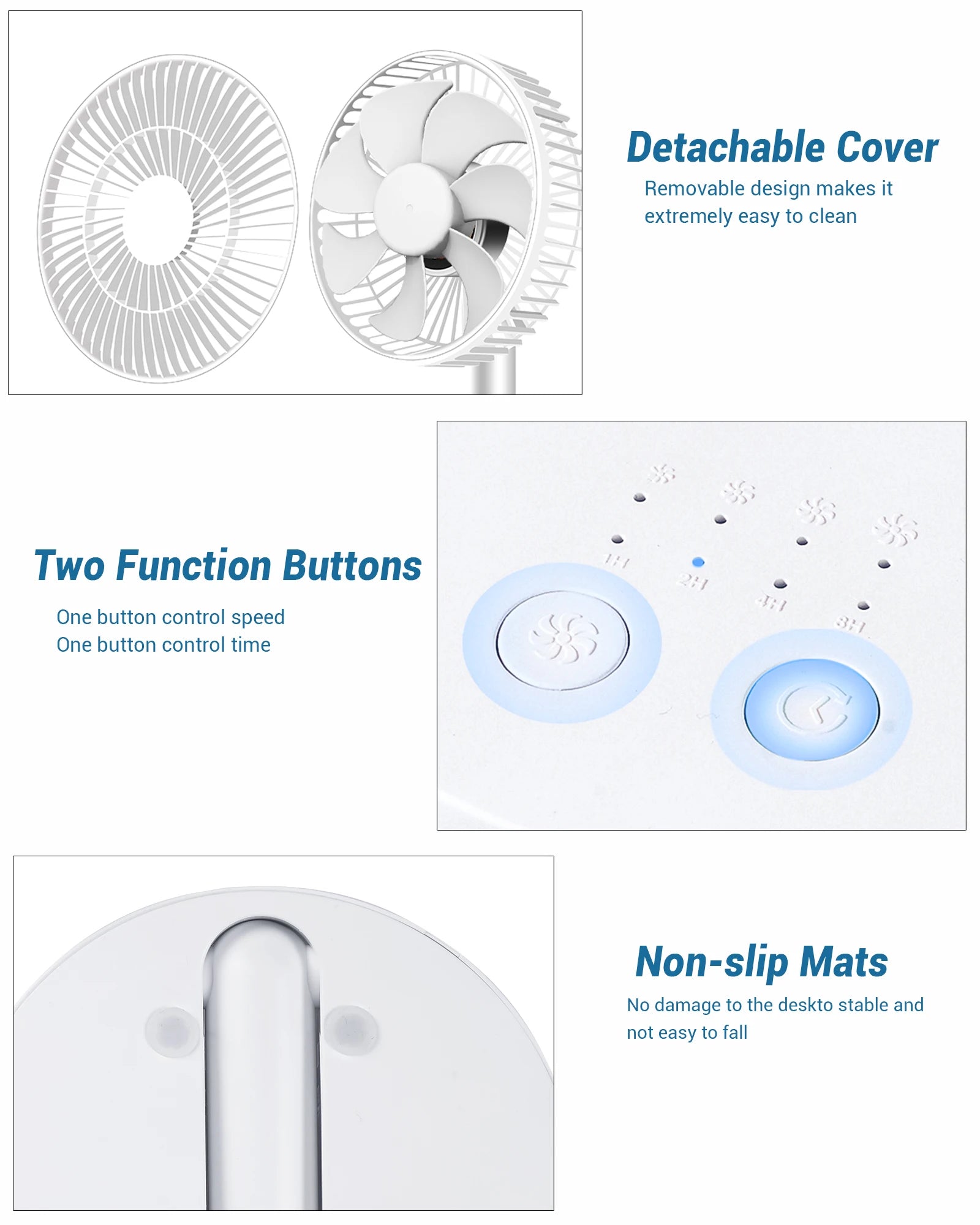 Portable Foldable Fan: Cool Air Anywhere, Anytime!"