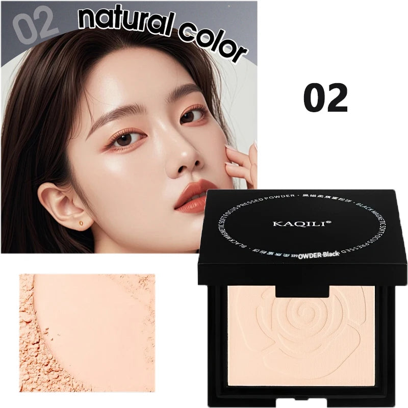Long-Lasting Matte Finish Makeup Oil Control Concealment Non-Transfer Color Enhancement Touch-Up Setting Powder For Mother's Day