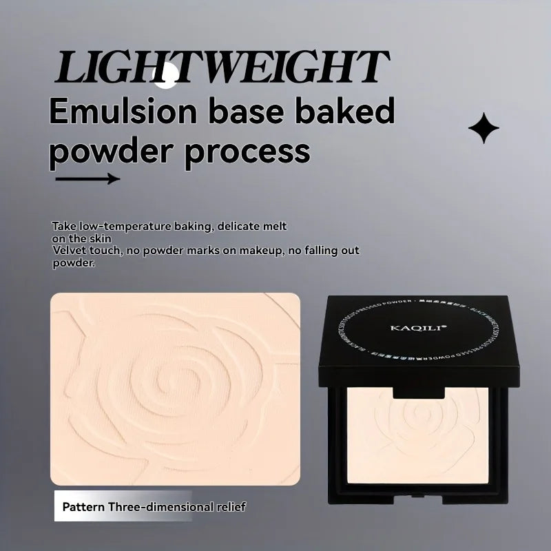 Long-Lasting Matte Finish Makeup Oil Control Concealment Non-Transfer Color Enhancement Touch-Up Setting Powder For Mother's Day