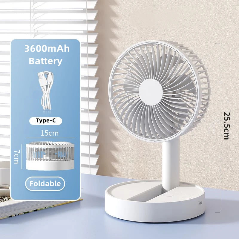Portable Foldable Fan: Cool Air Anywhere, Anytime!"