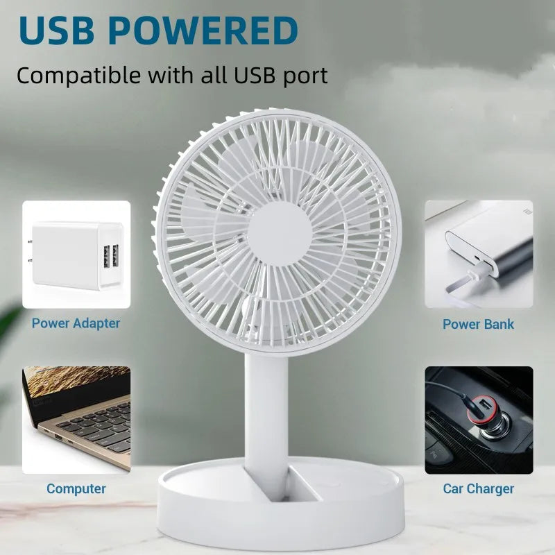 Portable Foldable Fan: Cool Air Anywhere, Anytime!"