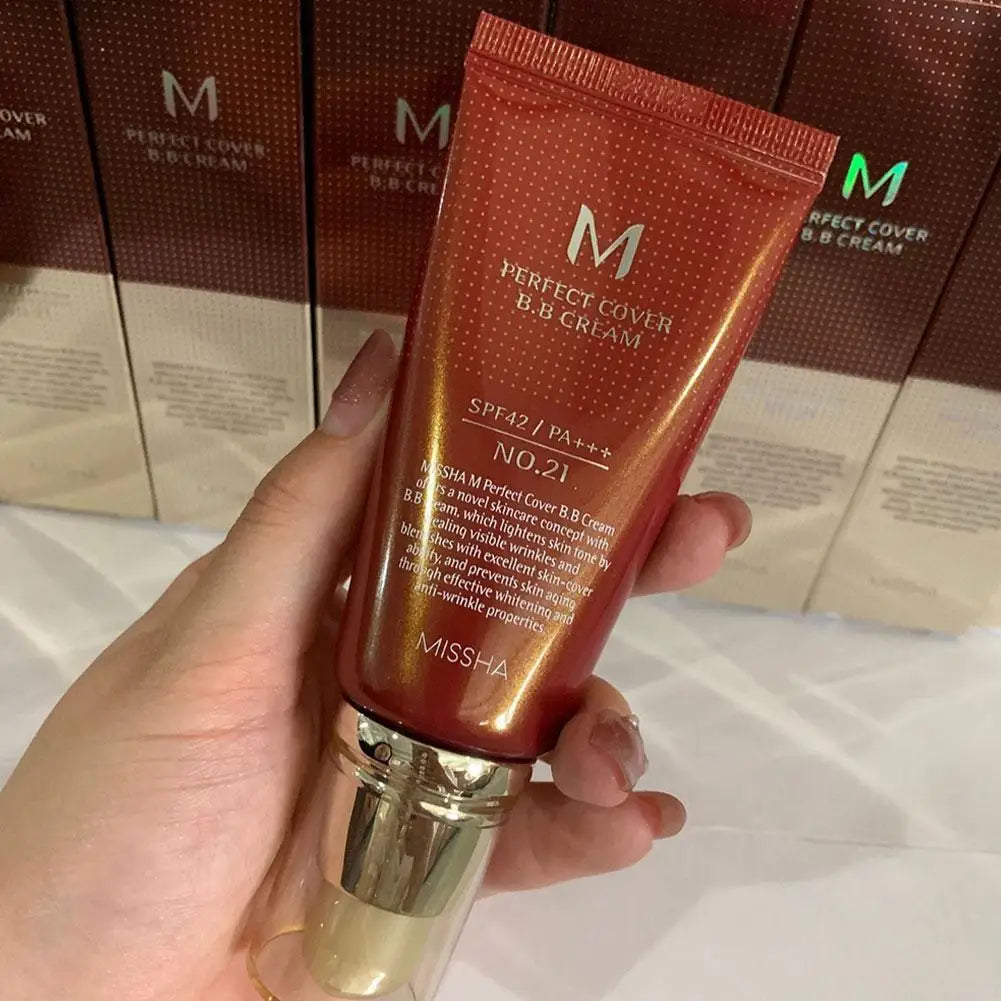 Concealer BB Cream Liquid Foundation CC Cream Matte Full Coverage Moisturizing Brightening Face Base Original Oil Control Makeup
