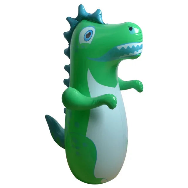 Parent Child Toys Tumbler Boxing Inflatable Punching Bag Boys Games Sport Toys Inflatable Dinosaur Tumbler Outdoors Toy
